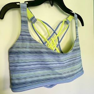LuluLemon Strappy Criss Cross Sports Bra